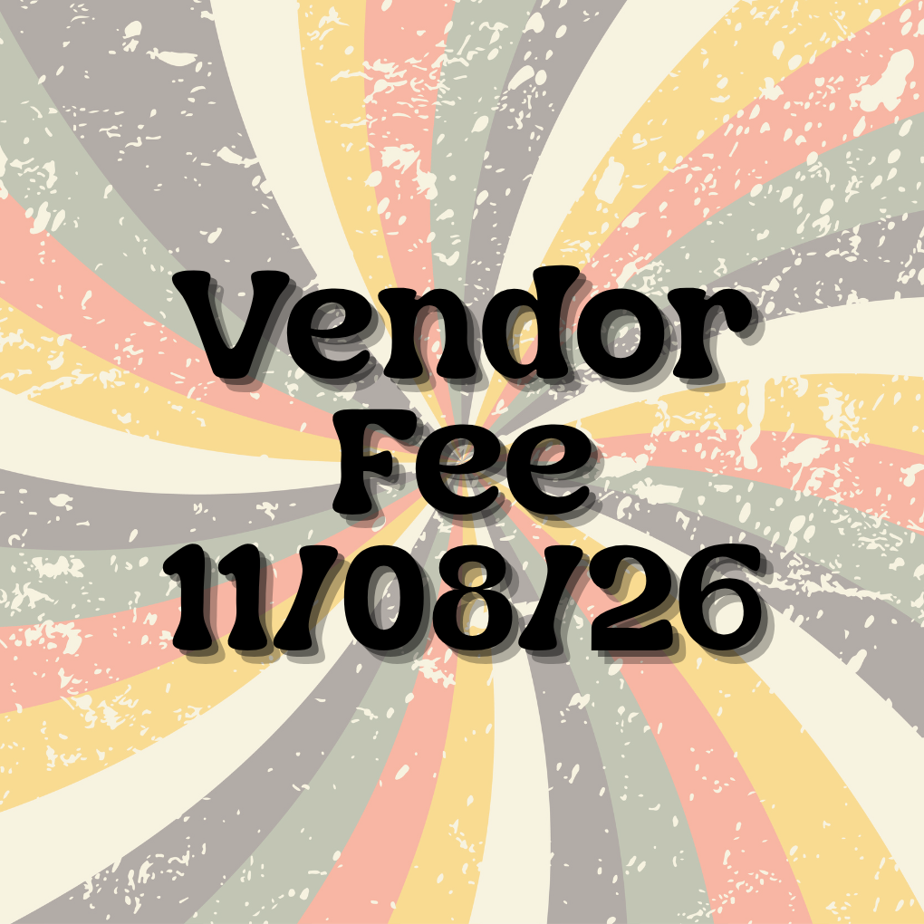 Vendor Fee - November 8th, 2026