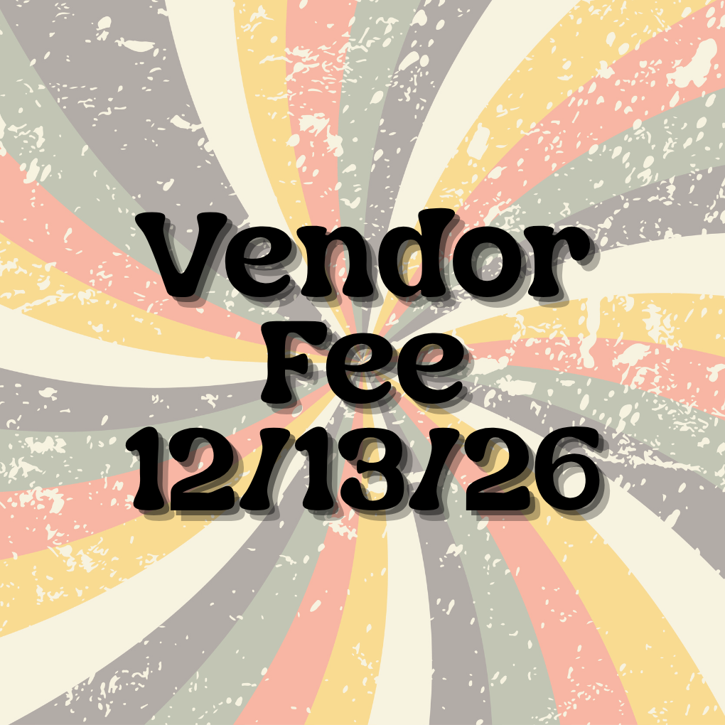 Vendor Fee - December 13th, 2026