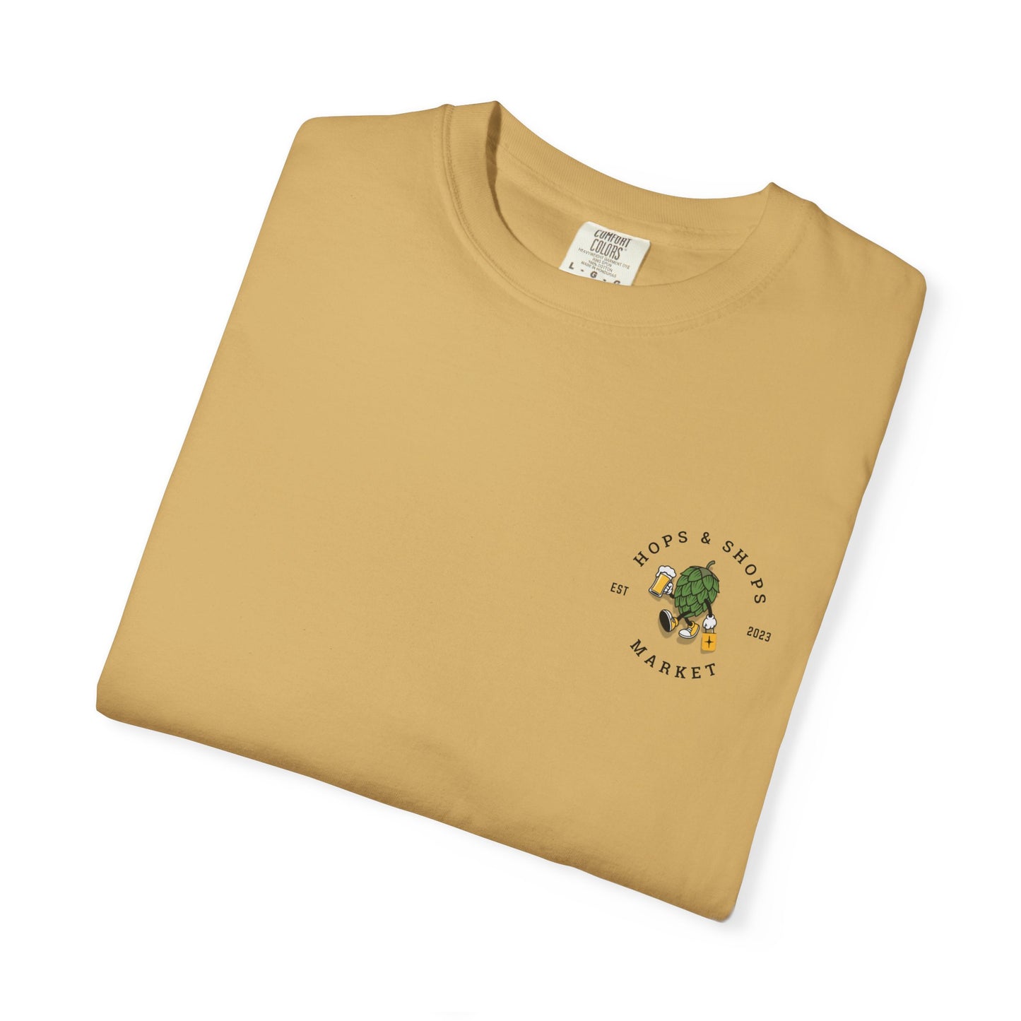 Hops & Shops Market Unisex Graphic Tee